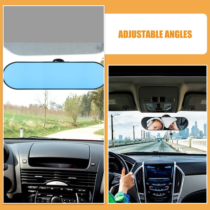 🚗 مرآة سيارة قابلة لتعديل زاوية واسعة للمراقبة الآمنة للأطفال مع كوب شفط - Image 4