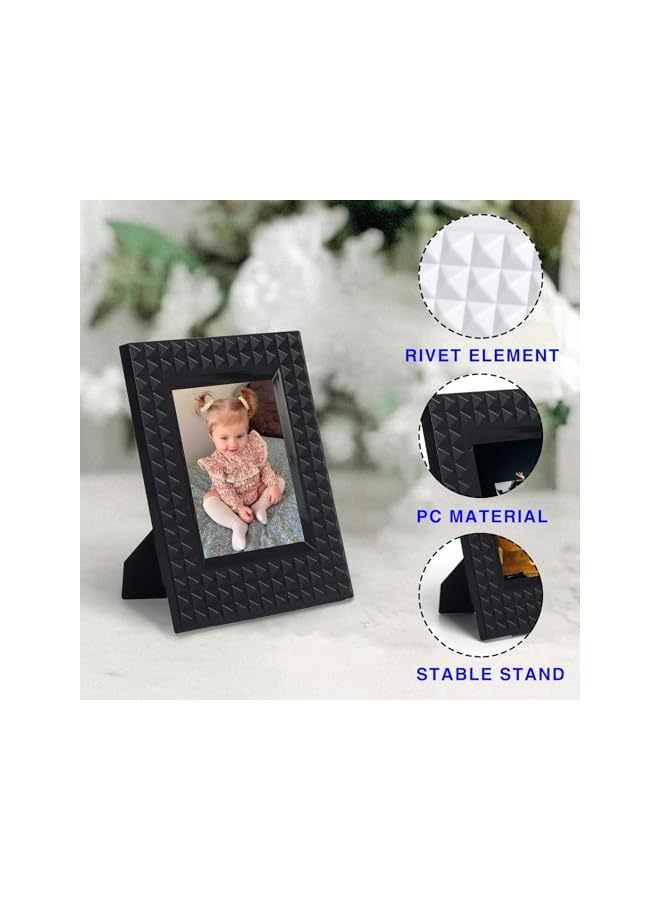 The Bros Mini Picture Frame 2x3 Photo Frame for Fujifilm Instax Mini 12/11/99/90/EVO Polaroid Camera 3 inch Films Colorful PC Tinny Frame for Table Desktop Displaying 5 Pack - Image 2
