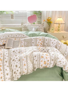 Sharpdo 4-Piece Set Bedding Modal Quilt Cover Set with 1 Quilt Cover 1 Sheet and 2 Pillowcases 2m Bed (200 * 230cm)  - Image 5
