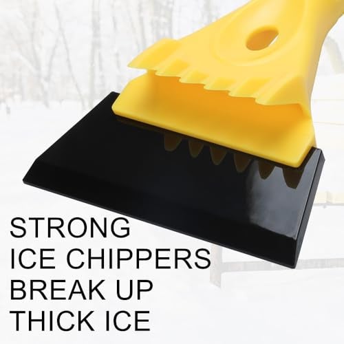 Dodifker 12.4" Ice Scraper for Car Windshield Snow Frost Ice Removal Tool Snow Scraper with Foam Handle for Cars Trucks Window - Image 4