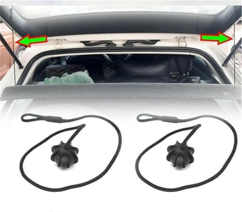 Yurefax Parcel Shelf String Cord for VW GTI - Image 5