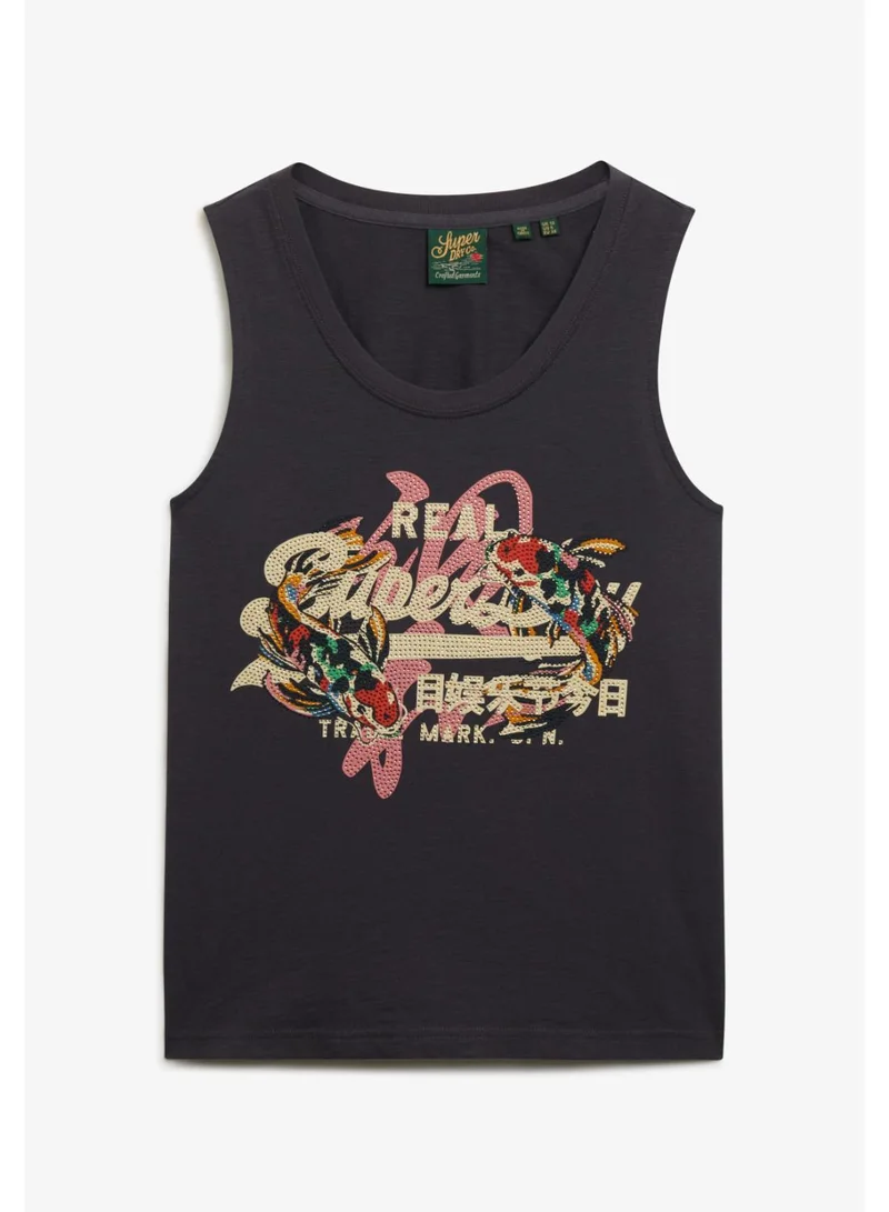 Superdry Vl Tokyo Scoop Neck Tank