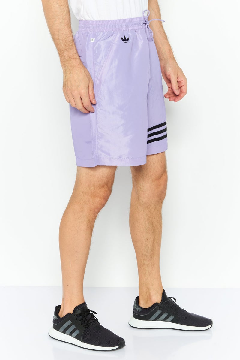 adidas Originals Men Sportswear Fit Outdoor Shorts, Lavender  - Image 3