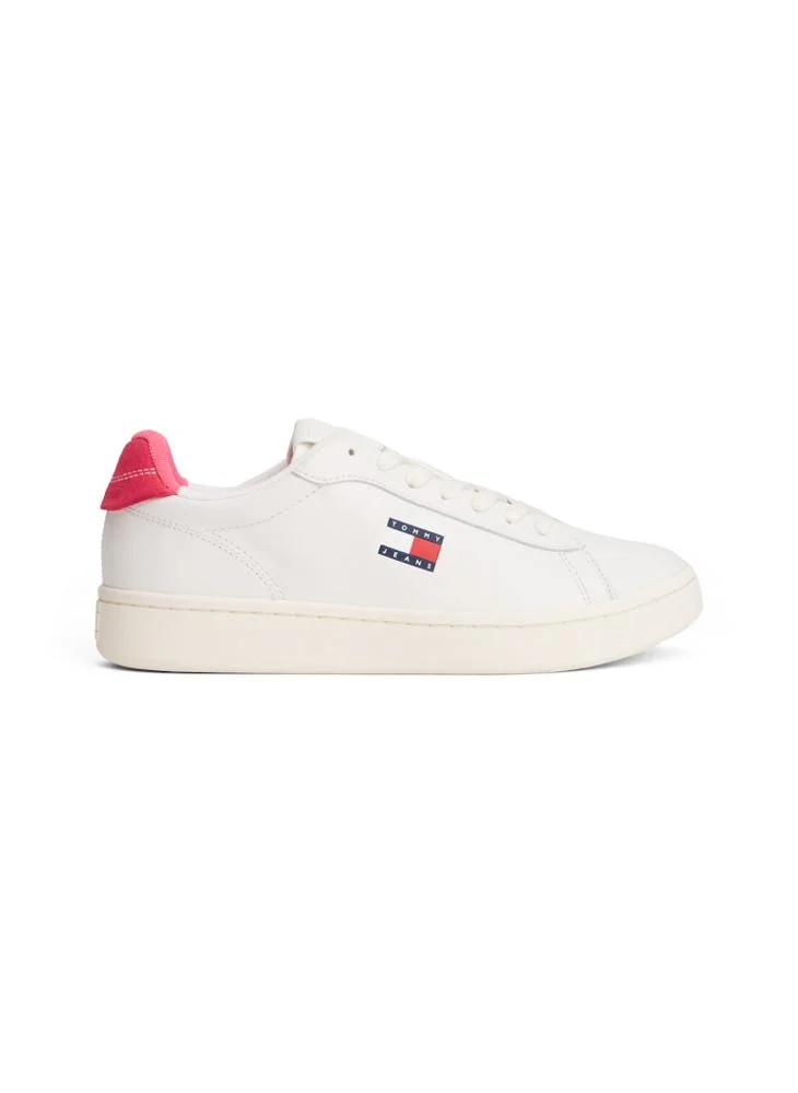 TOMMY JEANS Leather Archive Court Trainers