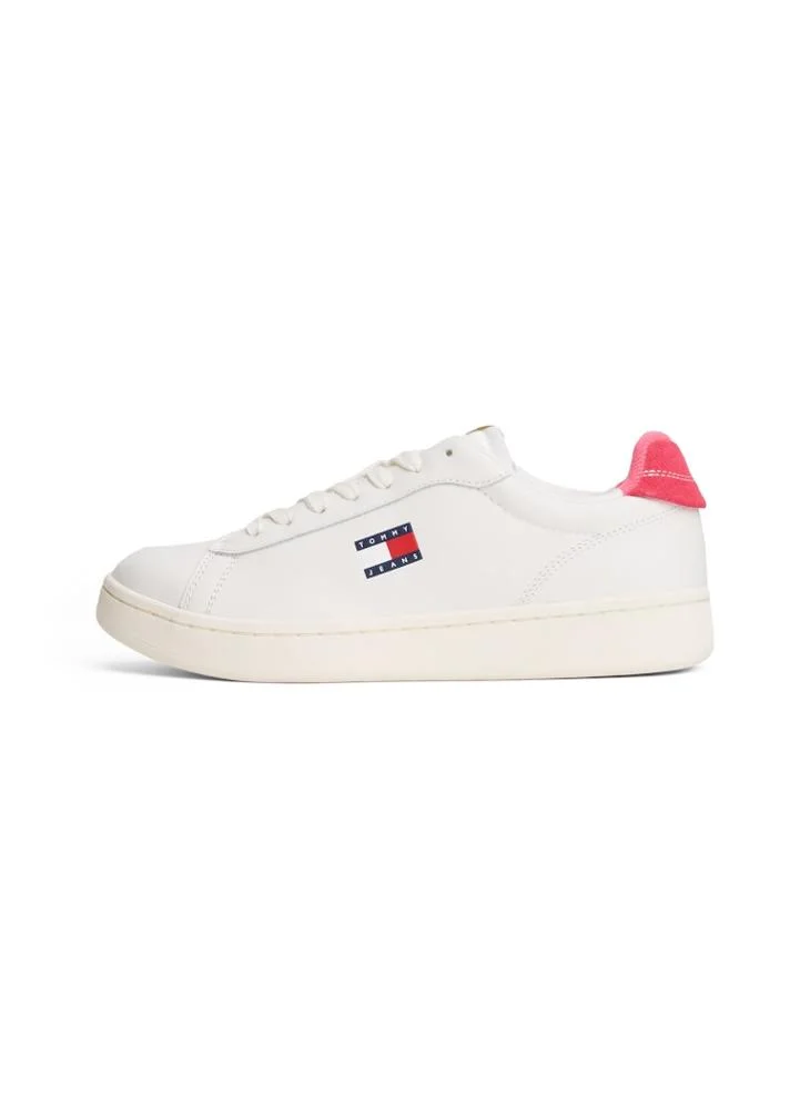 TOMMY JEANS Leather Archive Court Trainers