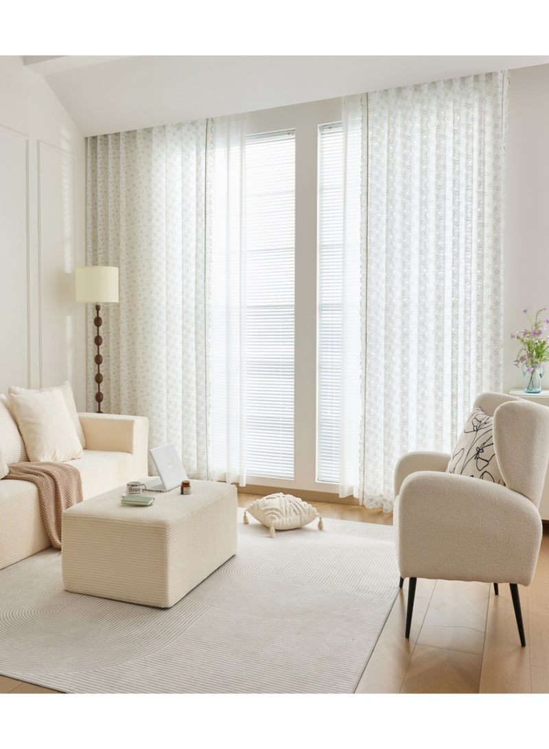 QBAID Sheer Curtain Panel for Home – Simple & Modern Design, Multiple Sizes - Image 5