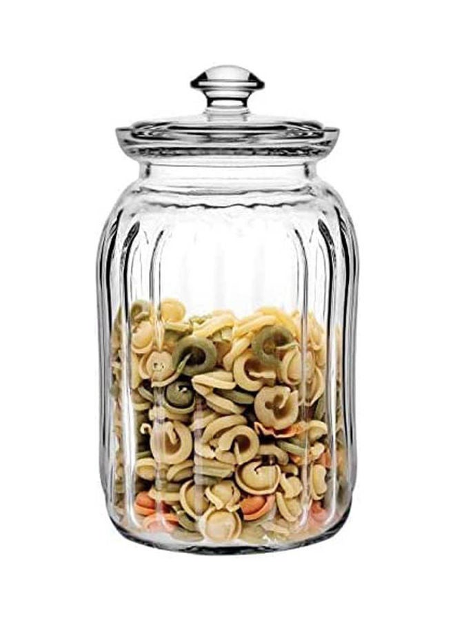 Pasabahce Glass Jar With Glass Lid Viva Clear 1500ml - Image 2