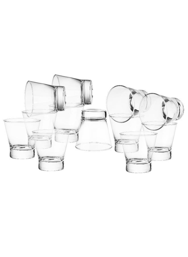 ARCOROC A Set Of 12-Piece Glass Cups, Capacity 115 ML - Image 3