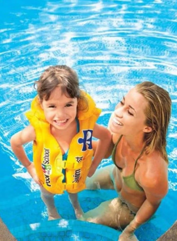 INTEX Pool School - Deluxe Swim Vest 50x47cm - Image 3