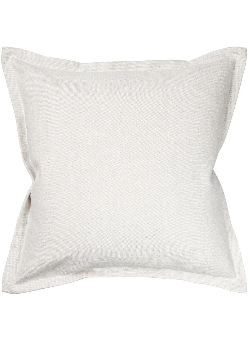 KNOT HOME Cushion Dorothy Bianca (with filler) Pillow Knot Home Cover Set for Modern Sofa Contemporary Living Room Bedroom and Office Soft Washable