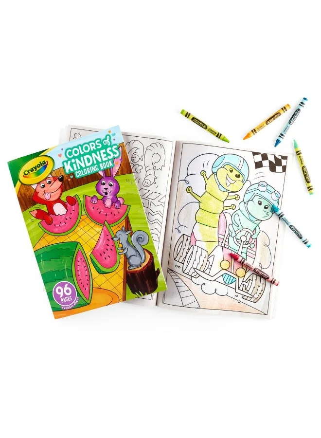 كرايولا 96-Page Coloring Book, Colors of Kindness