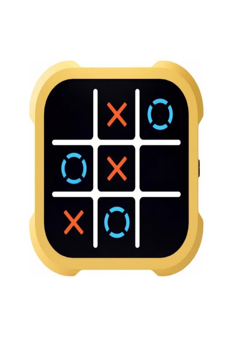 Tic-Tac-Tac-Toe Electronic Board Game Set Portable Home/Airborne Board Game Set Puzzle Game for Kids - Image 2