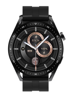 MiOne Smart Watch Support Qi Wireless Charging for Men Women Black  - Image 1