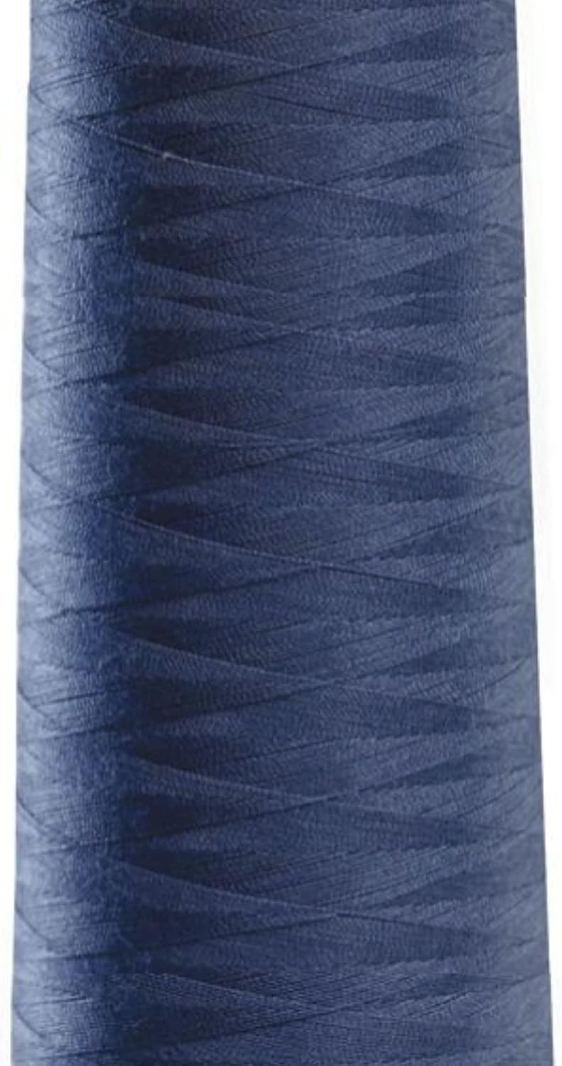 Madeira Poly Blue Steel 2000YD Serger Thread 91288105 - Image 2