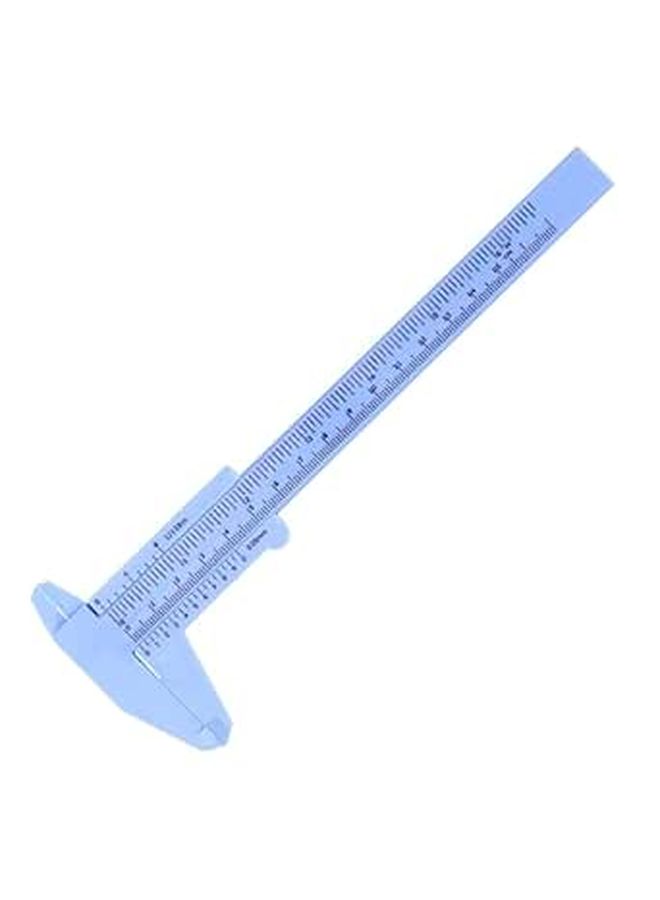 6 Inch Small Plastic Caliper Metric Dual Scale Precise Sliding Gauge Measuring Tool - Image 1