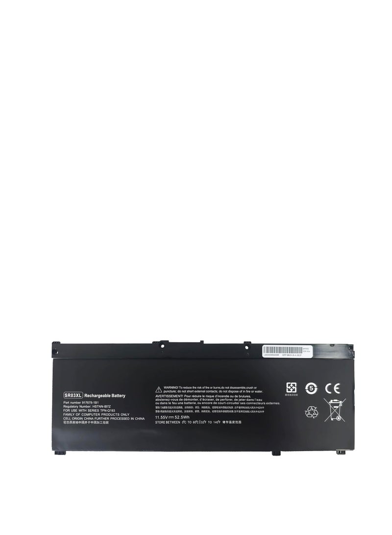 Terabyte بطارية SR03XL متوافقة مع HP Pavilion 15-CX 17-CD 15-CB 15T-CB000 15T-CX0000 17T-CD000 17T-CD100 SR03052XL-PL HSTNN-DB8Q HSTNN-IB8L L08934-2B1 L08934-1B1 L08934-2C1 TPN-Q194 TPN-C133 TPN-C134 - Image 1