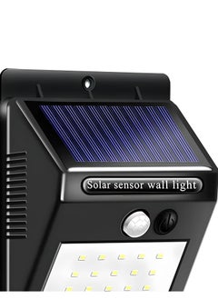 Generic mysouq.store Solar Lights for Outdoor Use with Motion Sensor LED Waterproof, Super Bright Garden Wall Light for Wall, Post, Pathway, Garden, Outdoor Light, Security Wall Light 30Led  - Image 1