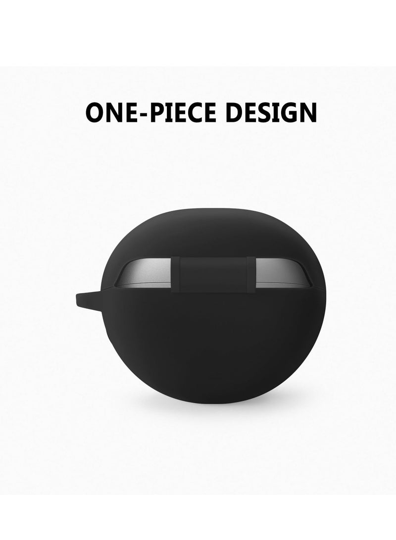Silicone Case Compatible With Huawei Freeclip - Protective Cover For Headphones -Black  - Image 4