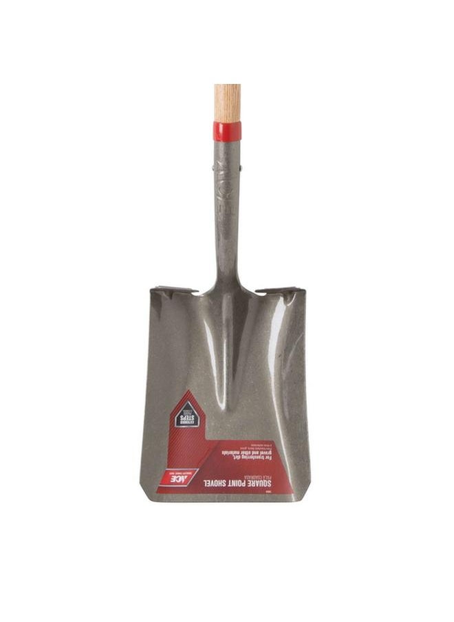 ACE - Steel Square Point Head Transfer Long Wood Handle Shovel Multicolor 57.75inch 70024 - Image 1