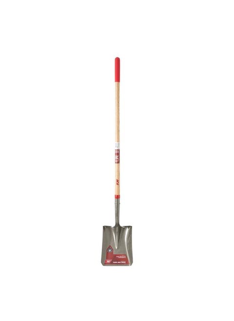 Steel Square Point Head Transfer Long Wood Handle Shovel Multicolor 57.75inch 70024