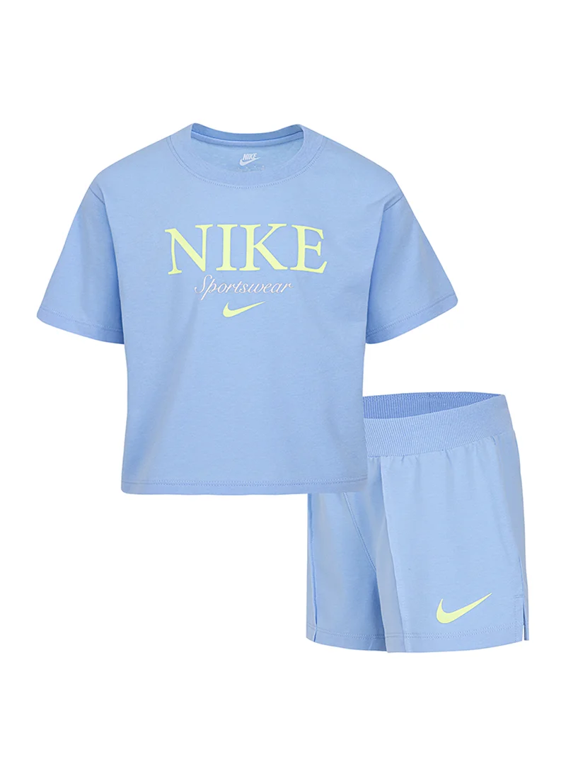 نايكي Kids Hybrid Shorts Set