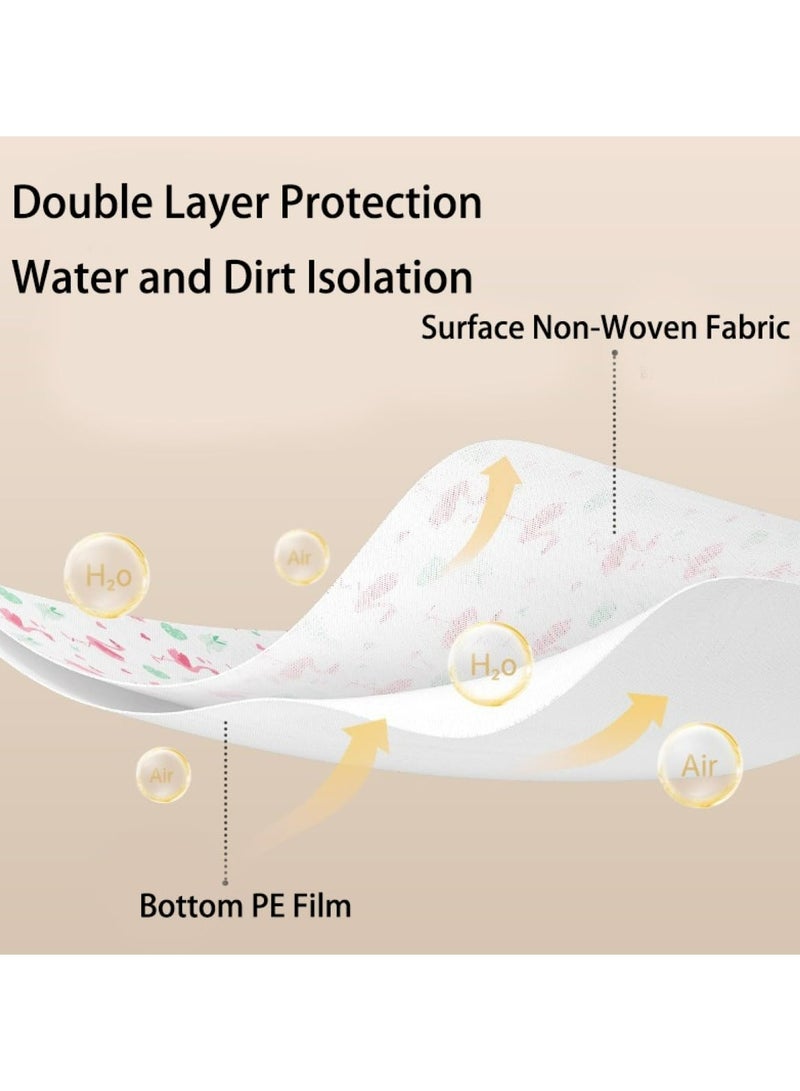 10PCS Travel Disposable Toilet Seat Cover Antibacterial Waterproof Portable WC Pad Toilet Mat for Baby Pregnant Mom,Independent Packing - Image 5