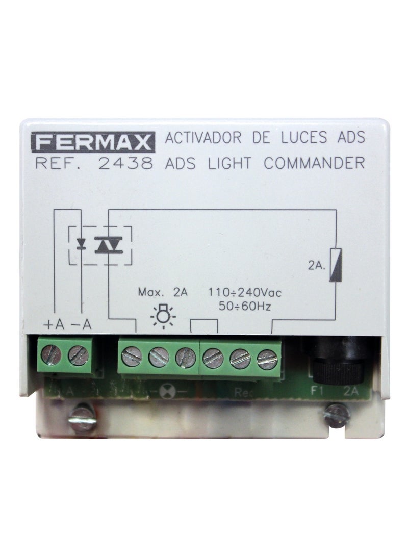 Fermax - F06202 2/W Audio Kit Classic Intercom from Spanish fermax, 2 white lines - Image 1