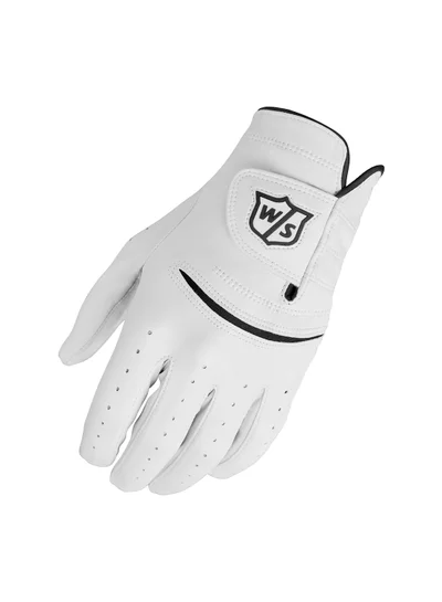 Wilson Staff Model Men's White Golf Glove, Left Hand