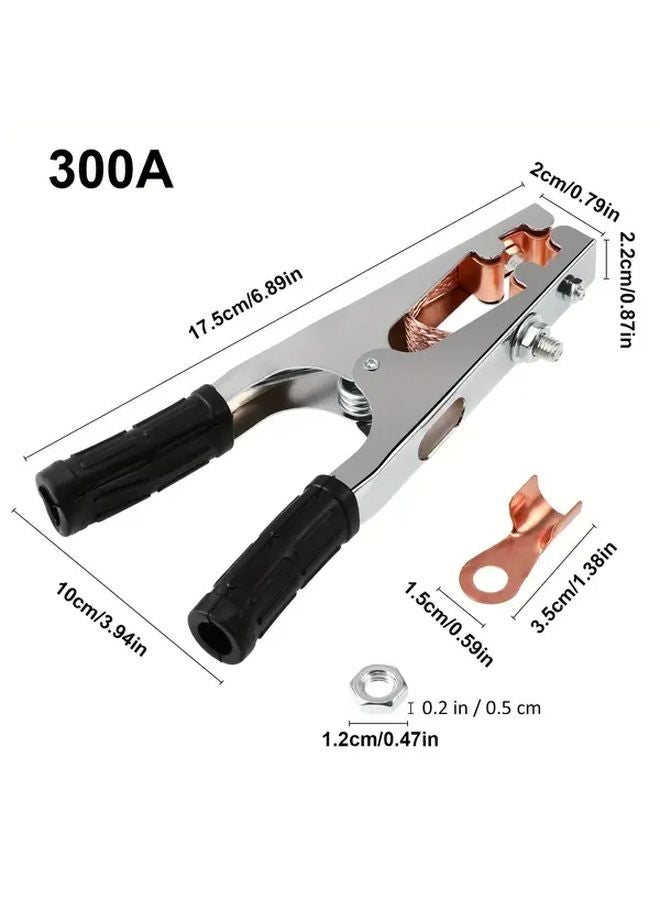 2pcs 500A Heavy Duty Welding Electrode Holders With Copper Steel Construction - Image 4