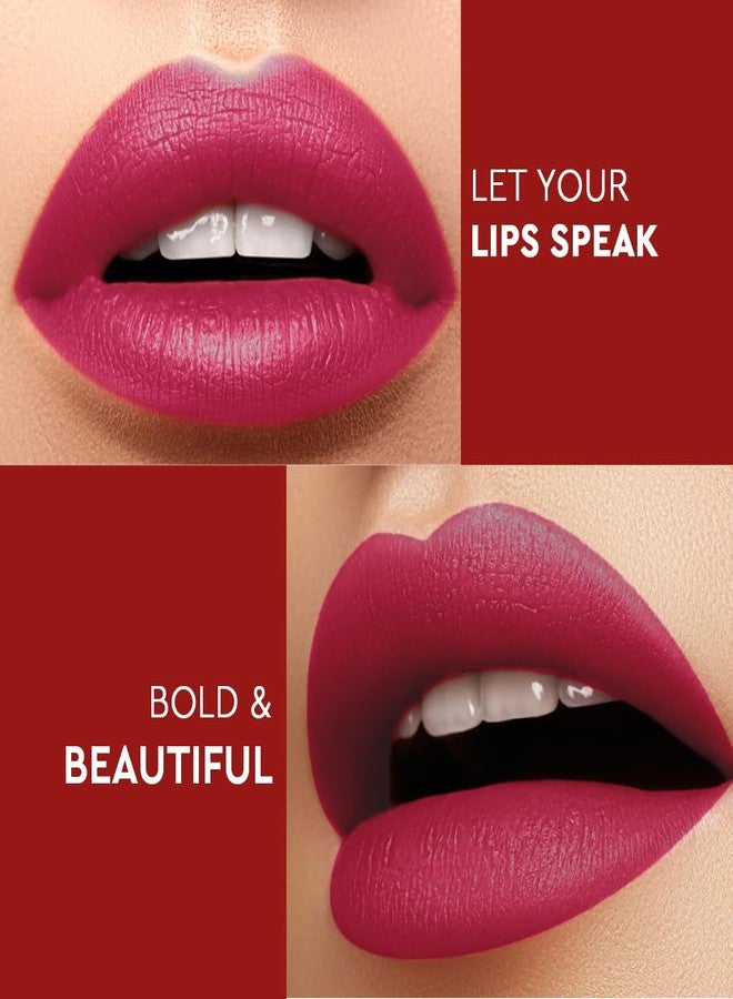 سي2بي بروفيشنال ميكاب أحمر شفاه C2P Pro Slice للنساء | أحمر شفاه مقاوم للماء يدوم طويلاً ولا يترك أثراً | يدوم حتى 8 ساعات | غني بزبدة الشيا وفيتامين E | 1.7 غرام - FAME 113 - Image 2