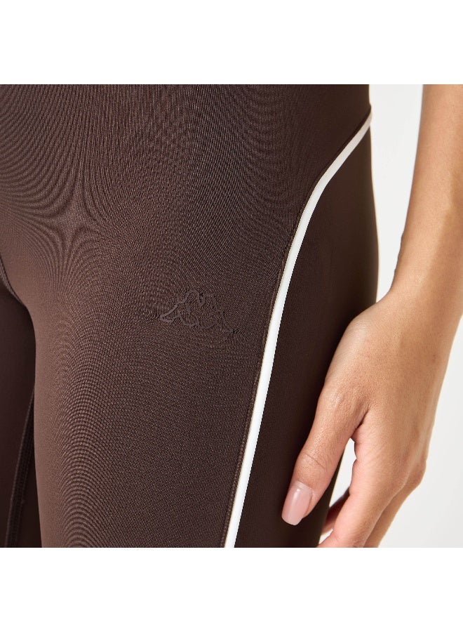 Kappa Kappa Logo Embossed Tipping Leggings - Image 3
