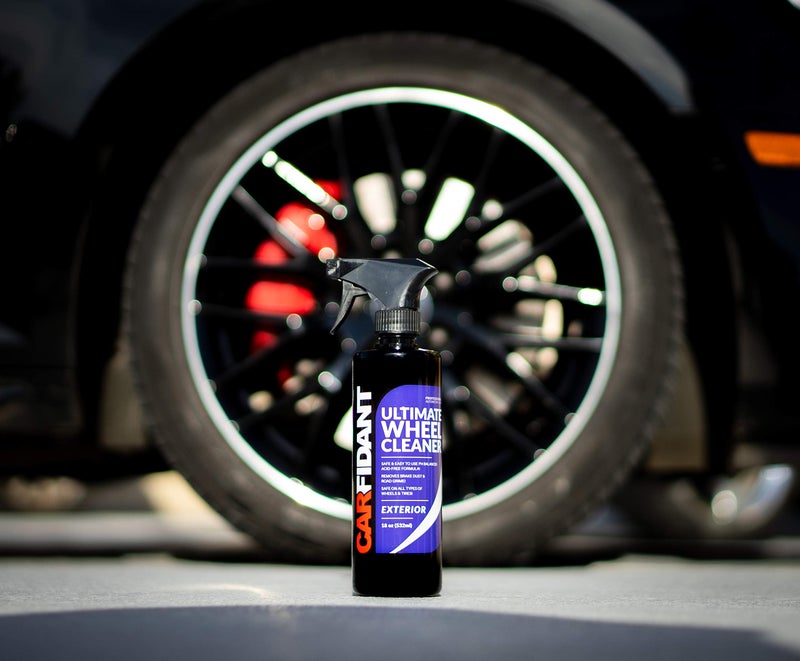 Carfidant Car Wheel Cleaner Spray Premium Rim & Tire Cleaner - Safe for All Wheels and Rims! - Removes Brake Dust! - Safe for Aluminum, Alloy, Mag, Chrome, Painted, Clearcoated, Polished, Plast - Image 2