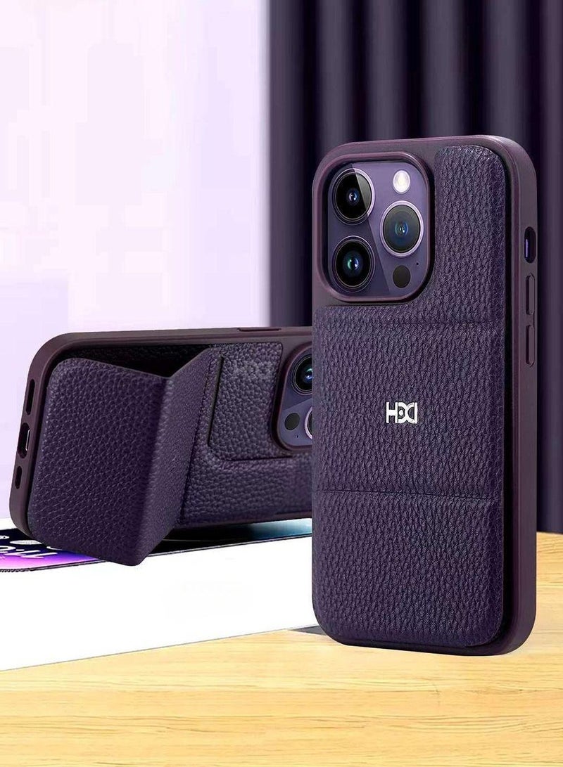 HDD 13 Pro Max Elegant and Luxury Protective Case with Kickstand function and having Card/Cash Holder Slots - Image 1
