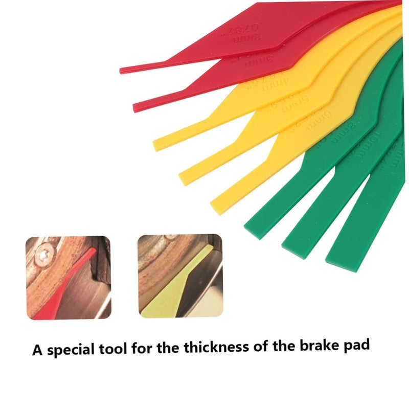 Brake Pad Thickness Gauge Tool for Disc and Drum Brake Systems Wear Inspection - Image 4