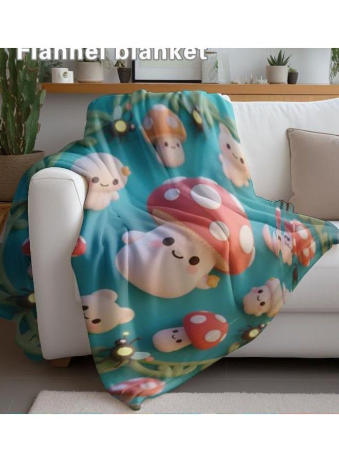 general Flannel thin blanket (warm and comfortable, suitable for sleep, gaming, dust removal and sandproof) 150cm*200cm - 790 - Image 3