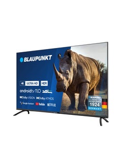 Blaupunkt Blaupunkt 50UBC6000D 50inch 4K-UHD Android Smart TV, German Technology, Android TV 11, Dolby Vision, Dolby Atmos, MEMC, 16GB Memory, Netflix, YouTube, Shahid, Wi-Fi, Bluetooth 5.0  - Image 3