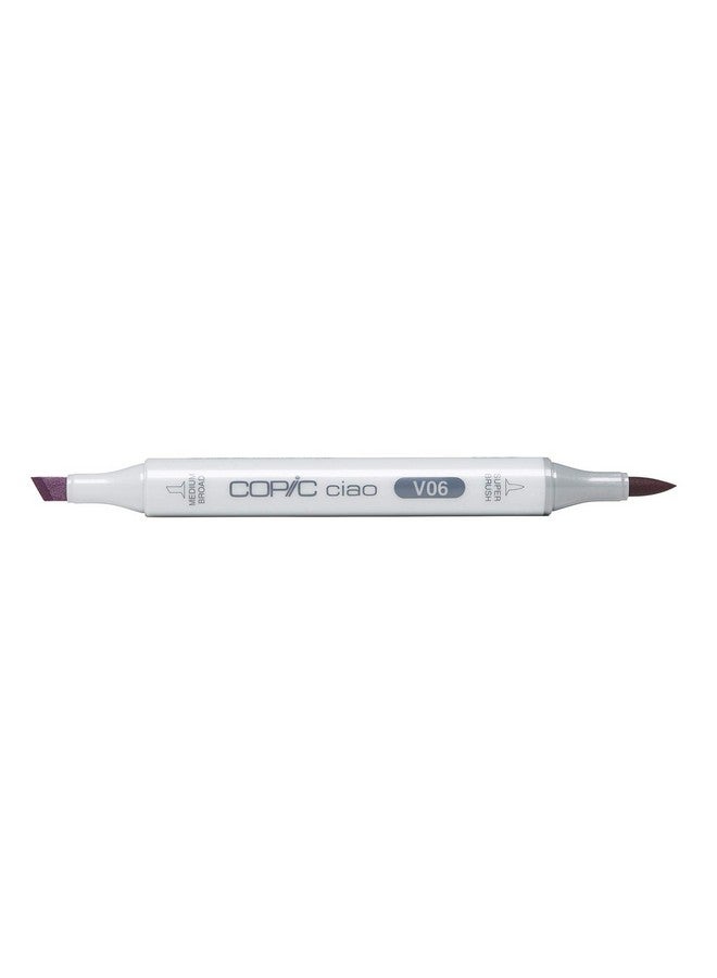 COPIC Markers V06 Ciao With Replaceable Nib Lavender - Image 2