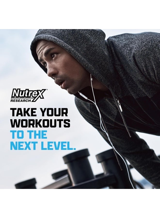 Nutrex Research Outlift Clinical Pre-Workout Powder With L-Citrulline, Creatine, Essential Amino Acids and Natural Caffeine, Blueberry Lemonade, 22 Servings - Image 4