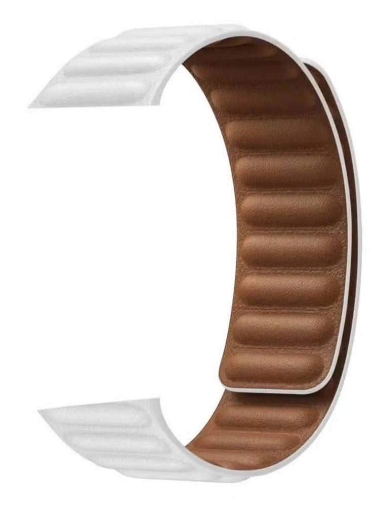 Compatible with Apple Watch Band 41mm 40mm 38mm, Genuine Leather Watch Strap Replacement for Apple Watch Series 7/6/5/4/SE/3/2/1 iWatch - Image 2