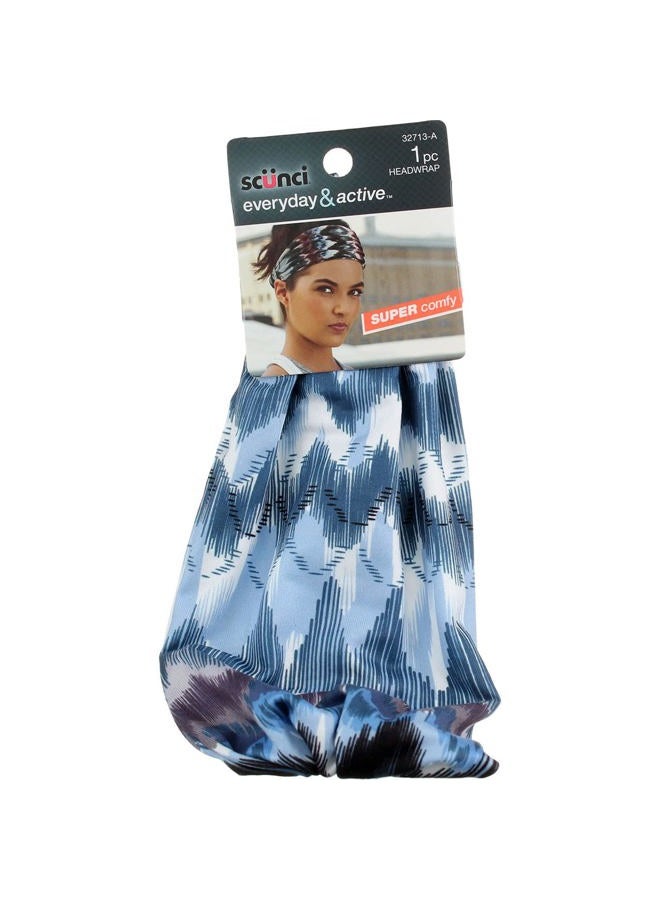 Scunci , Everyday & Active, Printed Headwrap, Super Comfy, 1 Piece - Image 2