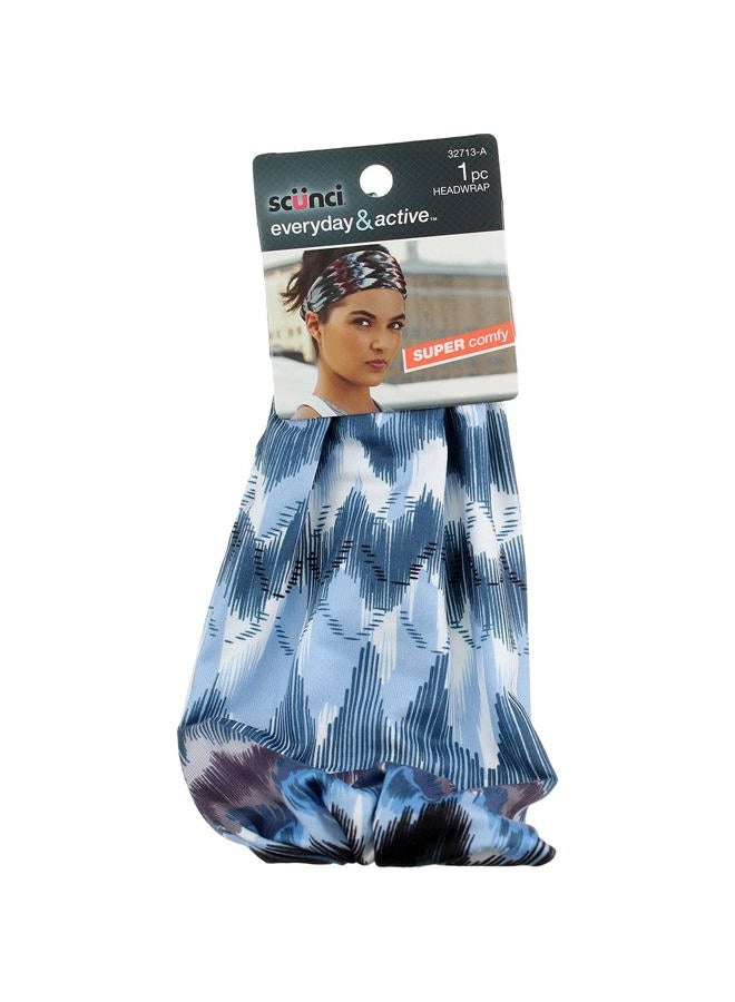 Scunci , Everyday & Active, Printed Headwrap, Super Comfy, 1 Piece - Image 4