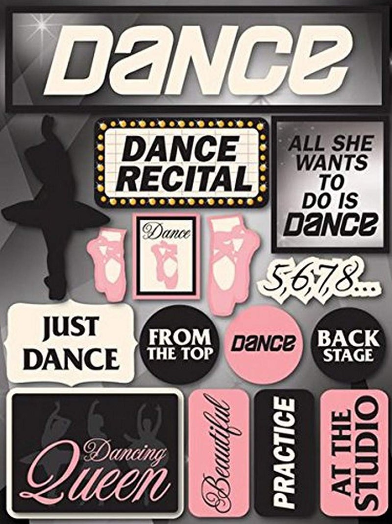 Reminisce RSD104 Signature Series 3Dimensional Sticker Dance