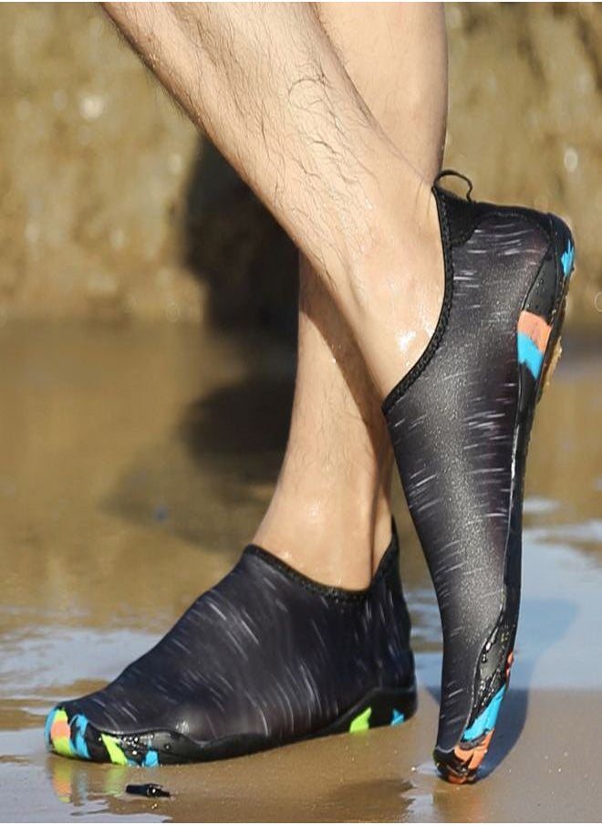 NIBEMINENT Pair Of Quick Dry Barefoot Water Shoes  - Image 1