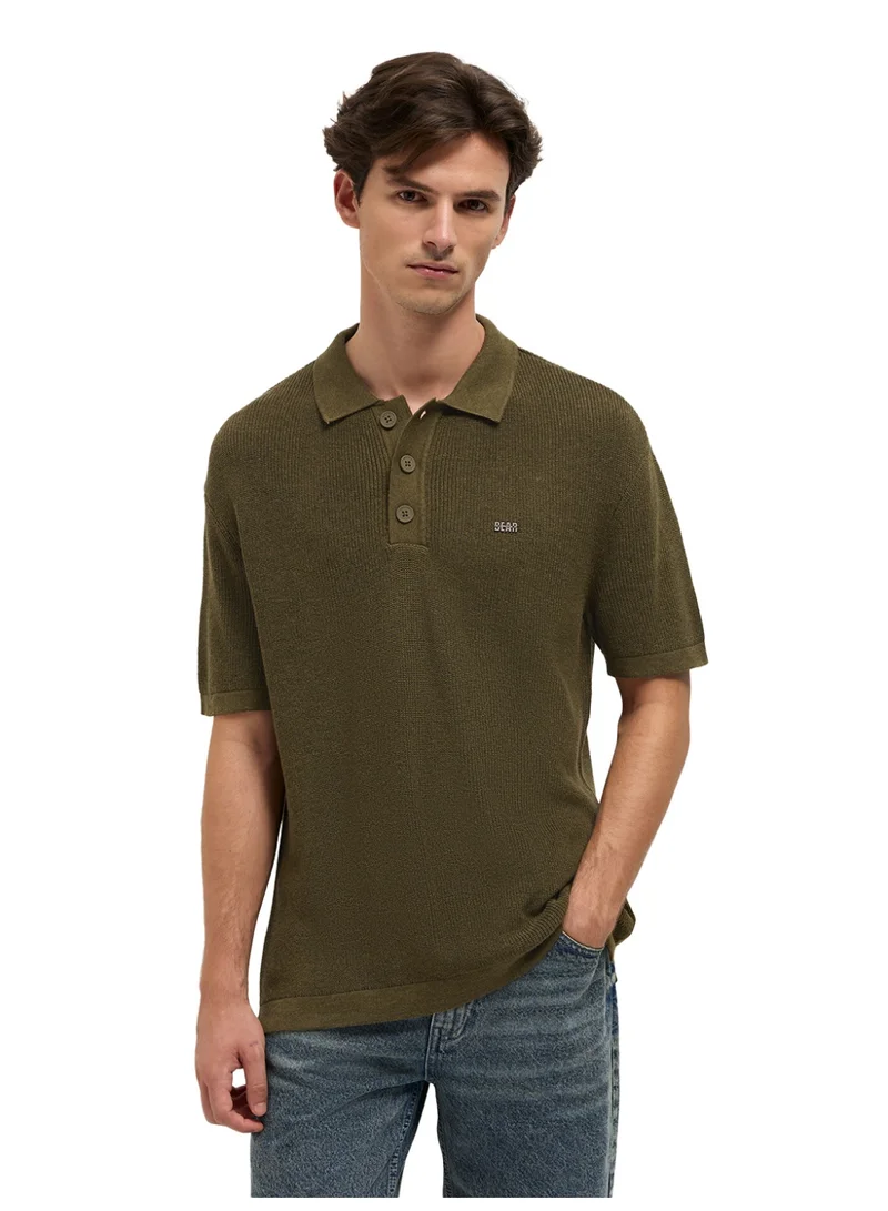 ذا بير هاوس تيشيرت بولو رجالي بأكمام قصيرة