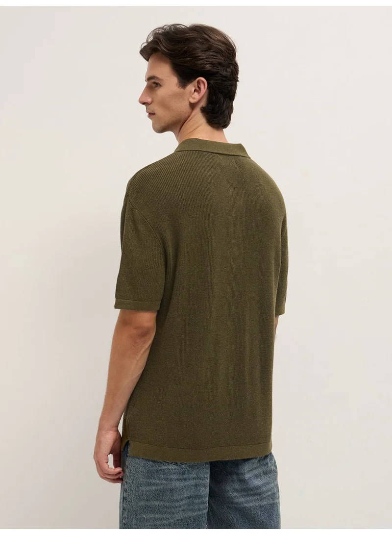 THE BEAR HOUSE  Men’s Short Sleeve Polo T-Shirt | Casual or Smart Style | Perfect for Work, Travel, Everyday Outfits & All-Season Wear | Stylish, Comfortable & Versatile for Any Occasion for Men | Best Price UAE