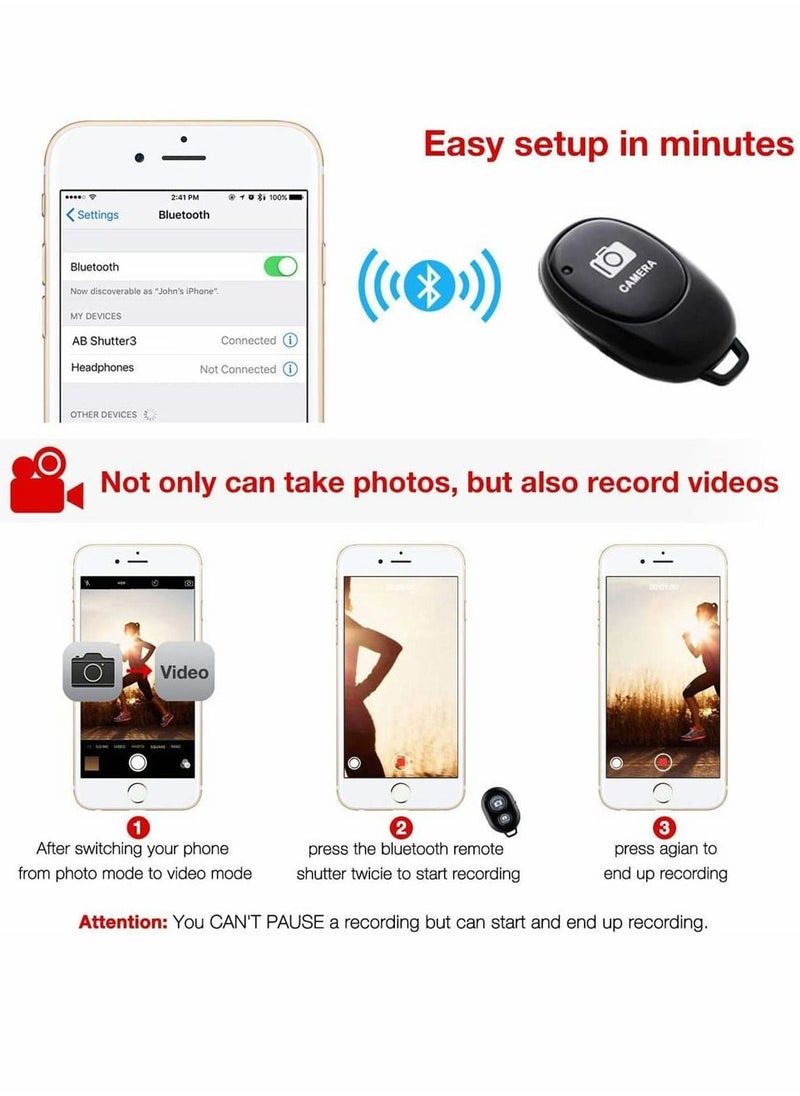 كاست ويف - ترايبود لأجهزة iPhone والكاميرا ، وأرباح ترايبود خفيفة الوزن للهواتف الذكية مع Mount للكاميرا لـ GoPro ، والهاتف المحمول المحمول ، وحامل حامل ثلاثي القوائم صغير قابل للانحناء ، ومحمول لـ iPhone Tripod - Image 1
