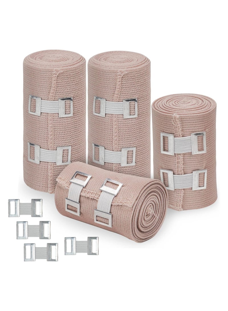 Medical Elastic Bandage Wrap – 4 Pack - Image 1