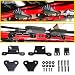 RERPRO Hard Top Mounting Bracket Kit Compatible with 20182024 2025 Jeep Wrangler JL 4XE Gladiator JT Accessories Hardtop Mount Installation Brackets Hardware Complete 1 Set Metal Black - Image 2