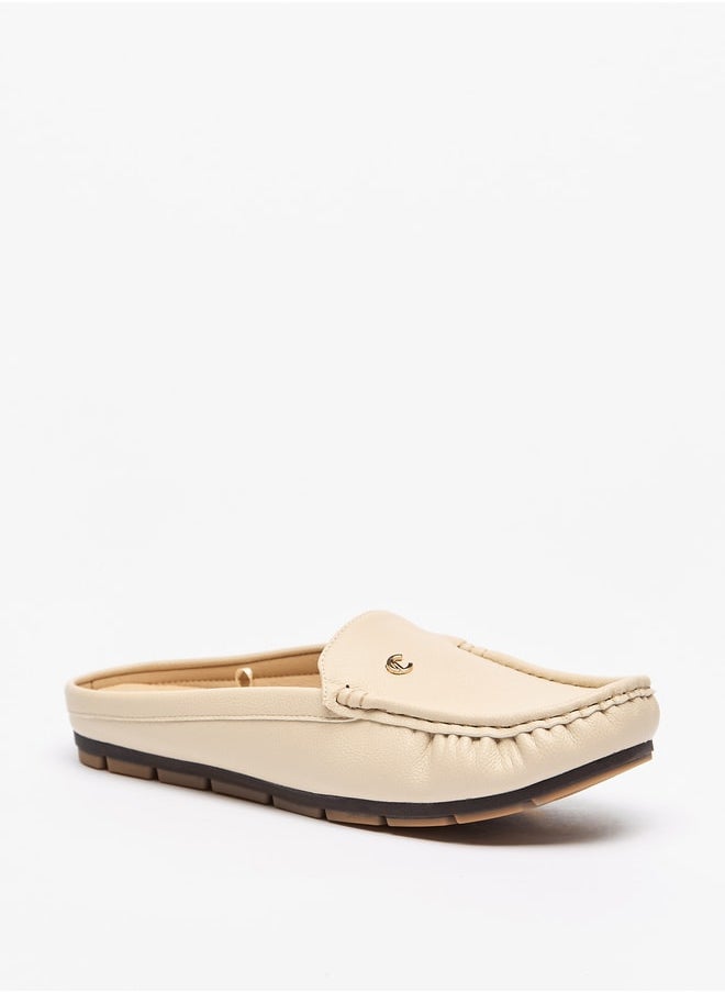 Le Confort Women Textured Slip-On Mules  - Image 1