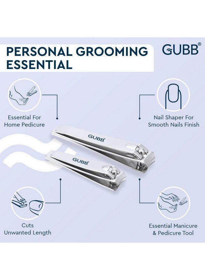 GUBB Nail Cutter Set For Women & Men - Safe For Skin |Durable |Safe |Sturdy Made With Excellent Quality Steel |Precisely Crafted | Sharp Blades | Offers Well-Groomed Nails - Image 3